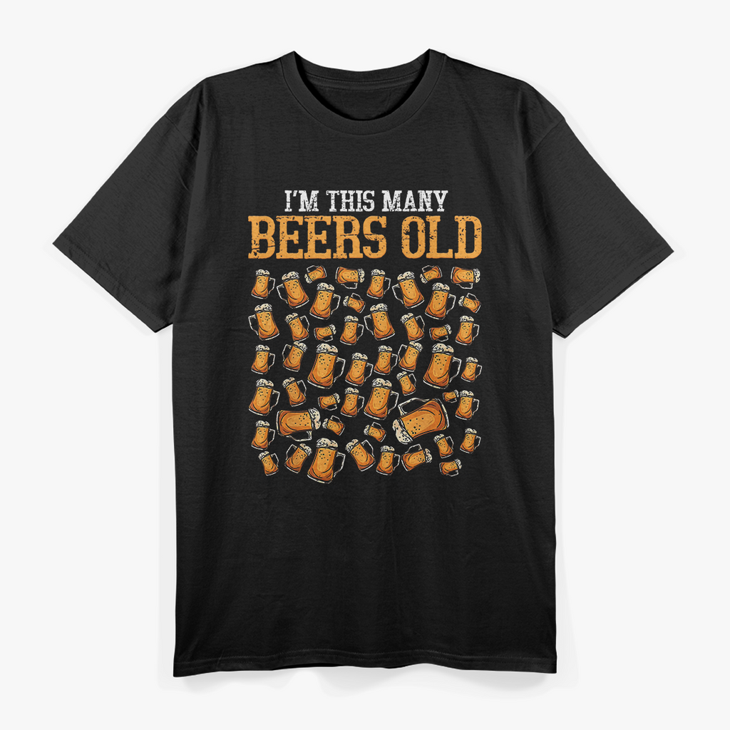 50 & Thirsty – Funny Beer Drinking 50th Birthday T-Shirt