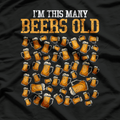 50 & Thirsty – Funny Beer Drinking 50th Birthday T-Shirt