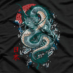 Traditional Japanese Dragon - The Great Symbol of Power and Wisdom T-Shirt
