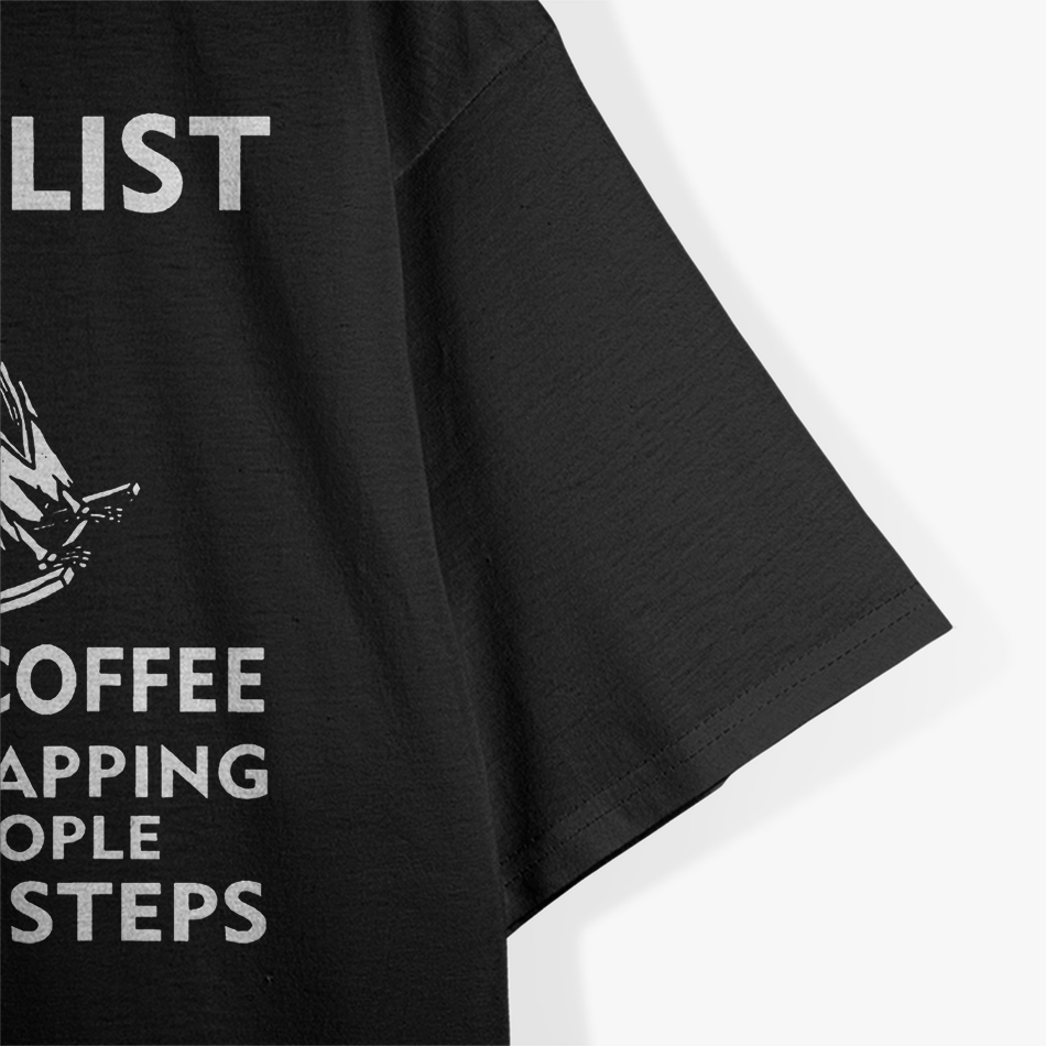 Drink Coffee, Slap Stupid People – Grim Reaper T-Shirt