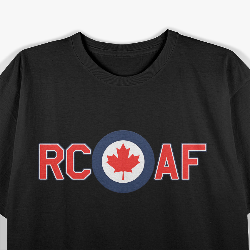 RCAF Royal Canadian Air Force Roundel Maple T-Shirt