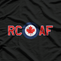 RCAF Royal Canadian Air Force Roundel Maple T-Shirt