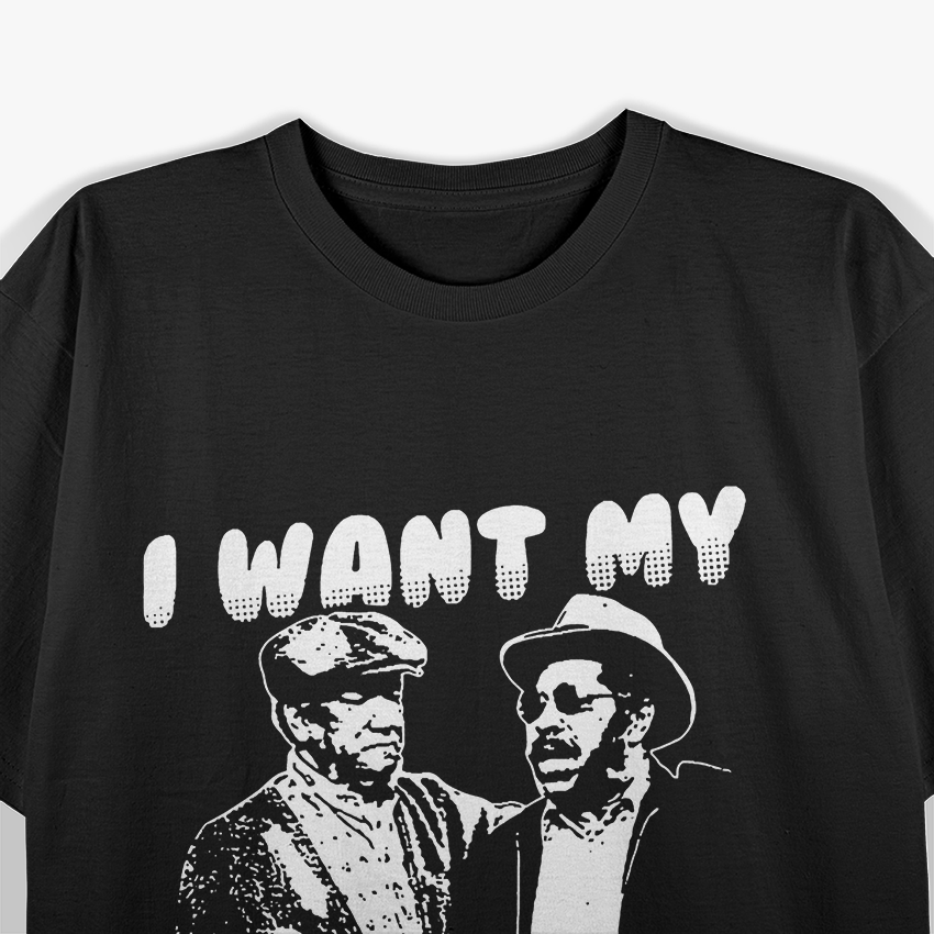 I Want My Daddy Records - Vintage Music Lover Retro Humor T-Shirt