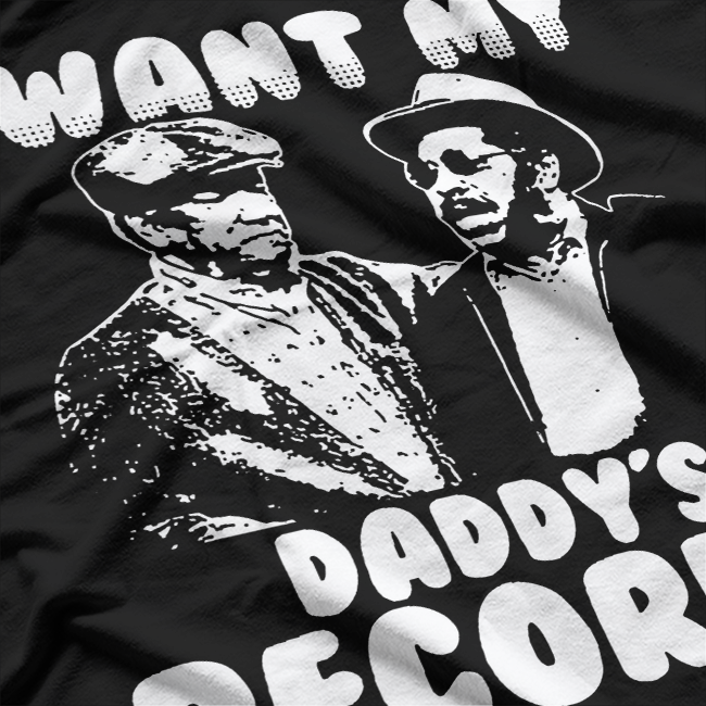 I Want My Daddy Records - Vintage Music Lover Retro Humor T-Shirt