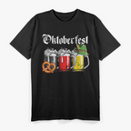 Oktoberfest Beer - German Flag Drinking Shirt for Men & Women T-Shirt
