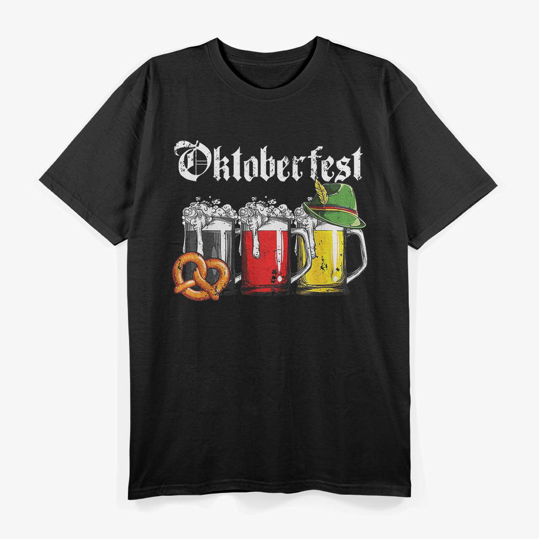 Oktoberfest Beer - German Flag Drinking Shirt for Men & Women T-Shirt