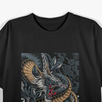 Japanese Tokyo Dragon - Asian-Inspired Retro 80s Vibes with Bold Energy T-Shirt
