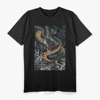 Japanese Tokyo Dragon - Asian-Inspired Retro 80s Vibes with Bold Energy T-Shirt
