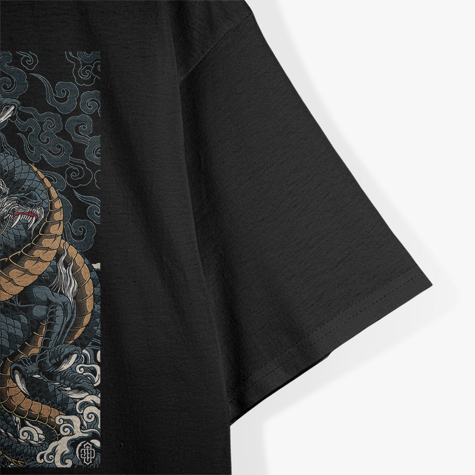Japanese Tokyo Dragon - Asian-Inspired Retro 80s Vibes with Bold Energy T-Shirt