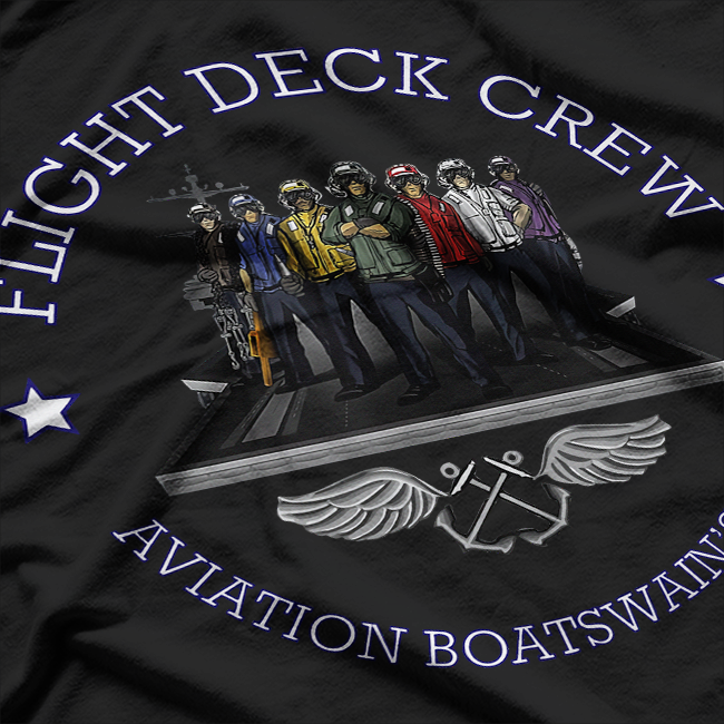 Aviation Boatswain Mate Flight Deck Crew Gift Idea T-Shirt