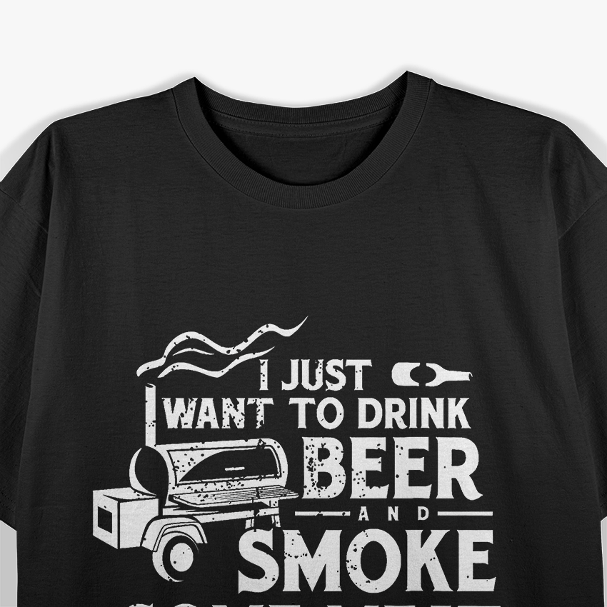 BBQ Pitmaster - Drink Beer, Smoke Meat T-Shirt