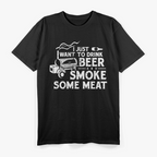 BBQ Pitmaster - Drink Beer, Smoke Meat T-Shirt