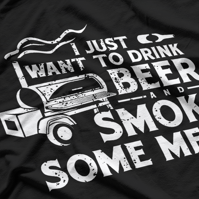 BBQ Pitmaster - Drink Beer, Smoke Meat T-Shirt