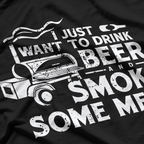 BBQ Pitmaster - Drink Beer, Smoke Meat T-Shirt