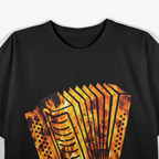 Accordion Dress Burning Accordion T-Shirt