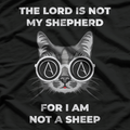 Funny Atheist Cat Humor Classic Design T-Shirt