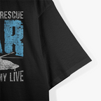 Search And Rescue Helicopter SAR Vintage Distressed T-Shirt