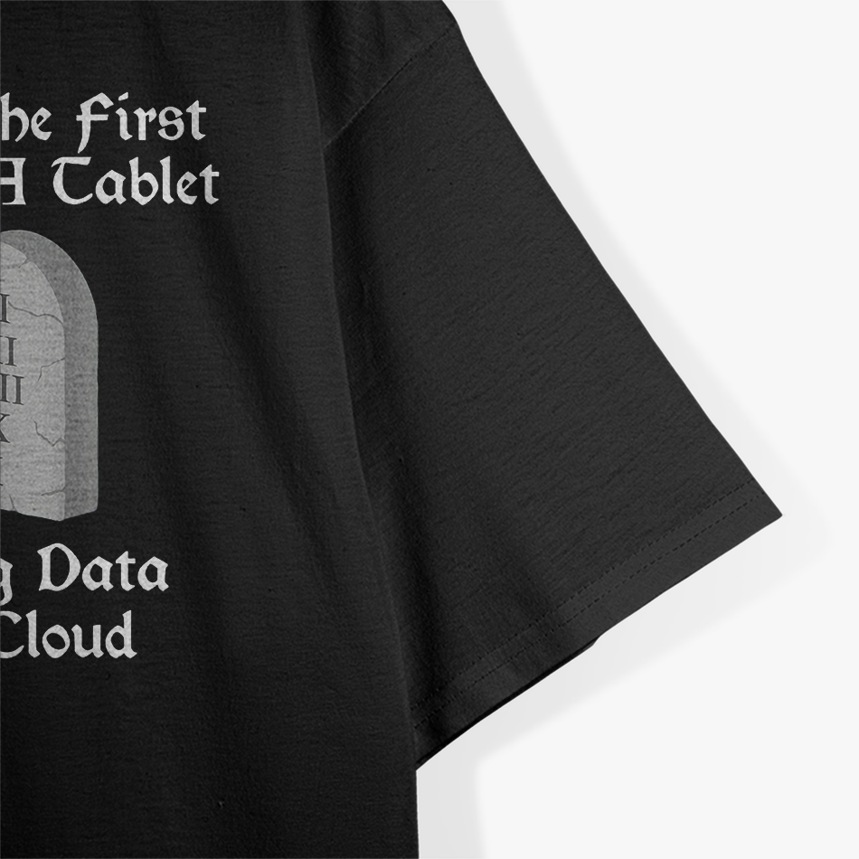 Moses – The First to Download from the Cloud T-Shirt