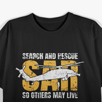 Vintage Distressed Design Search T-Shirt