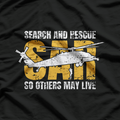 Vintage Distressed Design Search T-Shirt