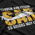 Vintage Distressed Design Search T-Shirt