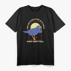 Bird Watching Goes Both Ways - Funny Retro Humor T-Shirt