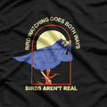 Bird Watching Goes Both Ways - Funny Retro Humor T-Shirt