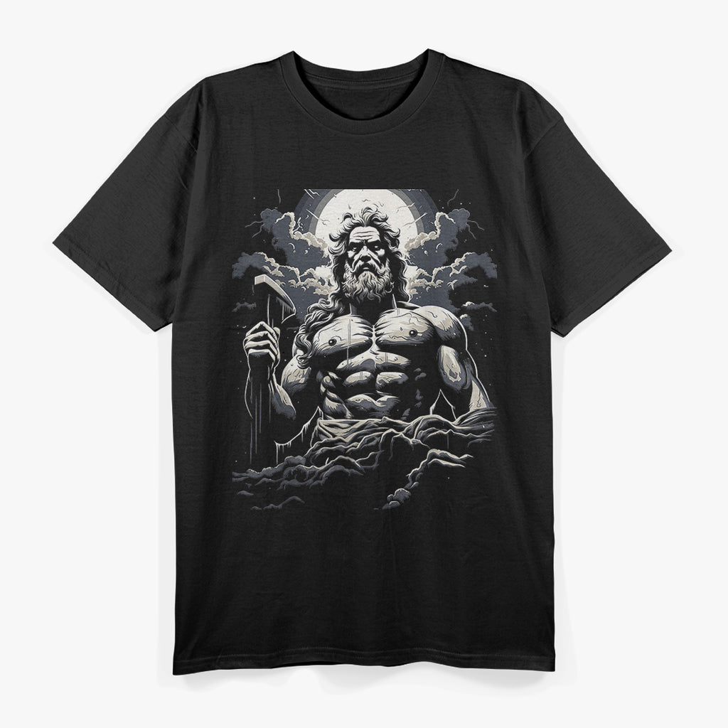 Greek Mythology Zeus, the Mighty King of Gods T-Shirt