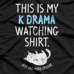 This Is My K-Drama Watching Shirt - Funny K-Drama Lover T-Shirt