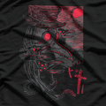 Plague Doctor & Raven - Medieval Gothic T-Shirt