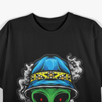 Smoking Alien - Just Chillin’ T-Shirt