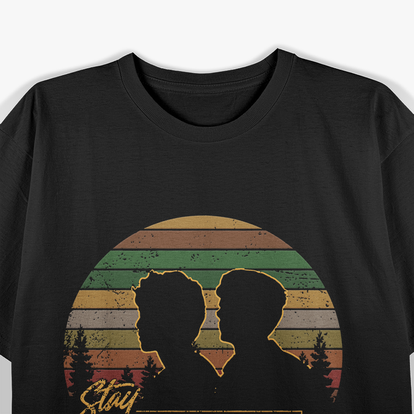 Stay Gold Retro Design Inspirational Humor T-Shirt
