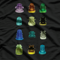 Antique Telegraph & Vintage Glass Insulators Collector T-Shirt