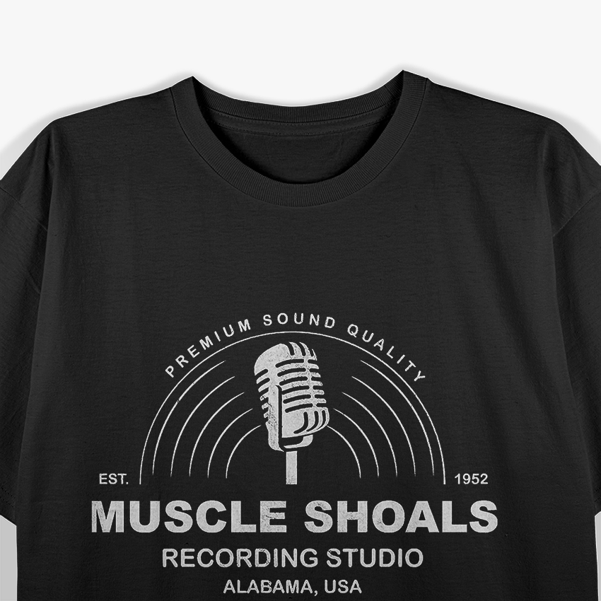 Muscle Shoals Recording Studio Distressed Official T-Shirt