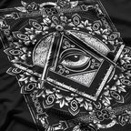 Freemason All seeing Eye The Masonic Square Compasses T-Shirt