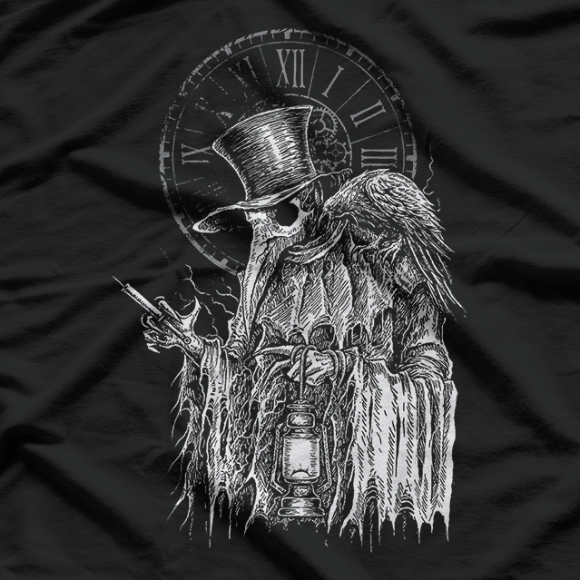 Plague Doctor - Death Virus with Raven T-Shirt