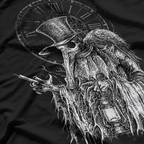 Plague Doctor - Death Virus with Raven T-Shirt