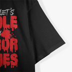 Let’s Cuddle and Watch Horror Movies - Funny Scary Lover T-Shirt