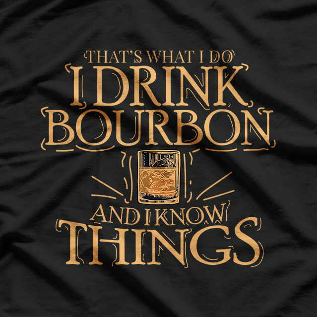 That’s What I Do - I Drink Bourbon & I Know Things T-Shirt