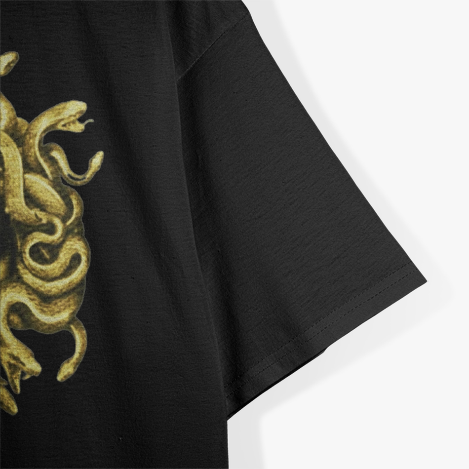 Medusa Head - Iconic Snake Hair Mythologys Legacy T-Shirt