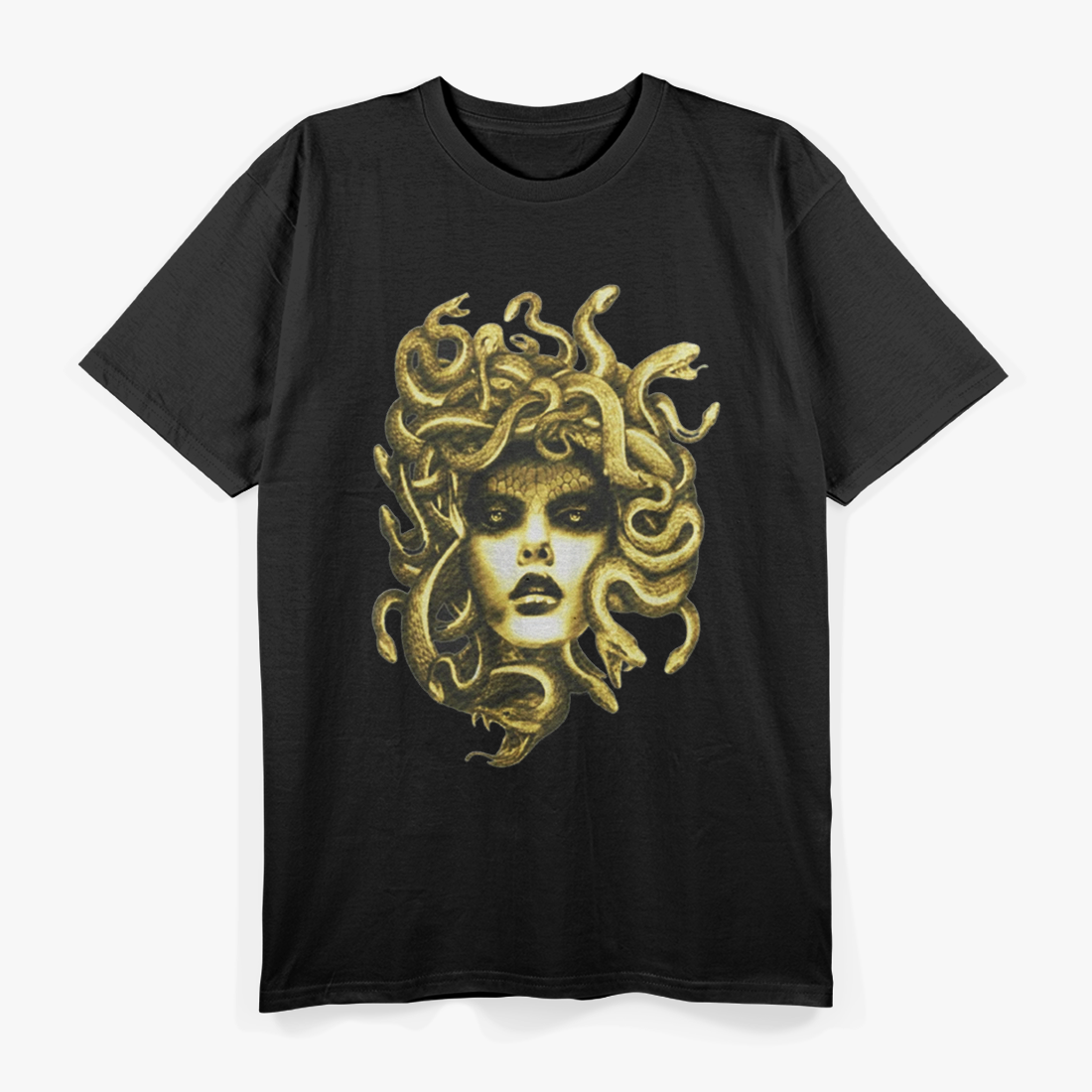 Medusa Head - Iconic Snake Hair Mythologys Legacy T-Shirt