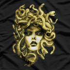 Medusa Head - Iconic Snake Hair Mythologys Legacy T-Shirt