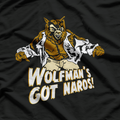 Wolfman's Got Nards - A Tribute to Classic Horror Comedy T-Shirt