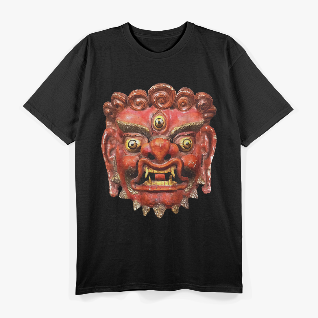Tibet Mask - Sacred Protection T-Shirt