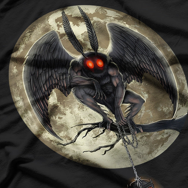 Mothman Cryptid - A Legendary Creature for Cryptozoology Enthusiasts T-Shirt