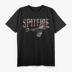 Spitfire Raf Supermarine WW2 Fighter Plane T-Shirt