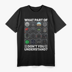 Airline Aircraft Airplane Pilot Tools T-Shirt