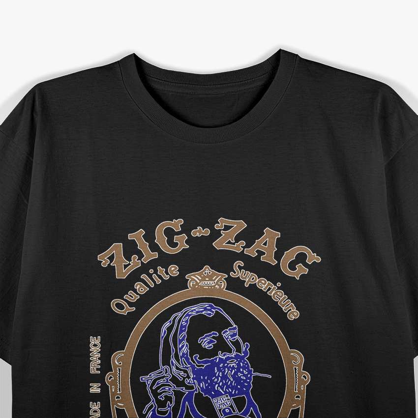 Gold Smoking Rolling Paper - Iconic Retro T-Shirt