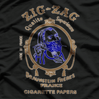 Gold Smoking Rolling Paper - Iconic Retro T-Shirt