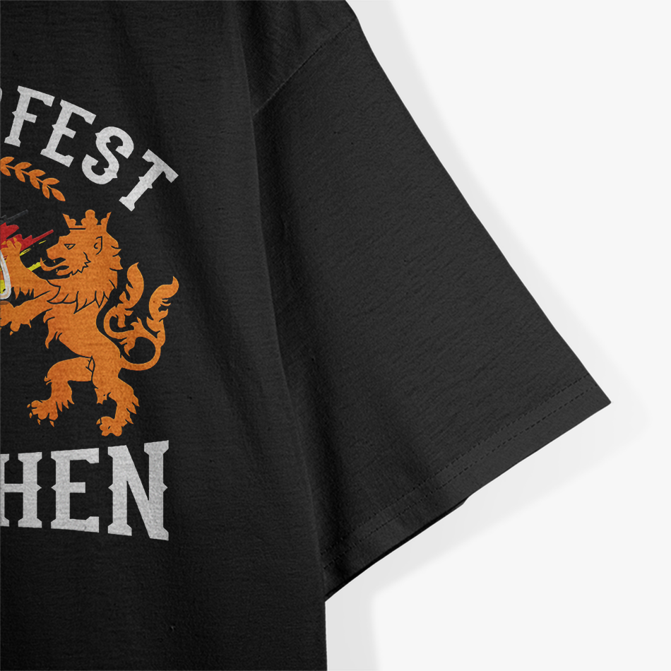 Oktoberfest München - Germany German Flag Beer Drinking T-Shirt